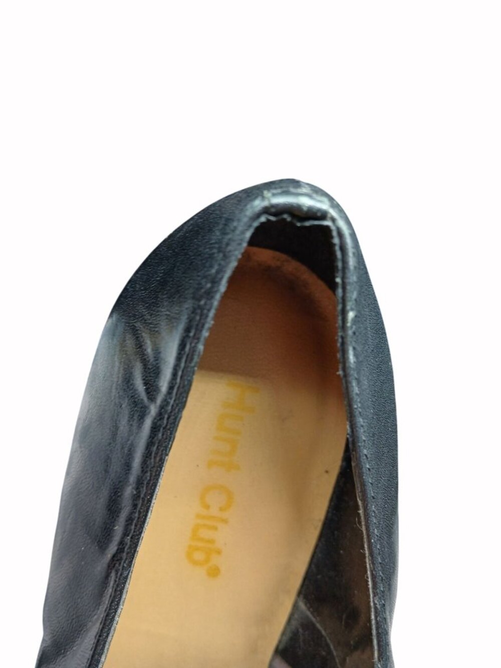 Vintage Hunt Club Womens Black Monk Strap Heels Shoes Size 10.5 Chunky JC Penney - Picture 6 of 16